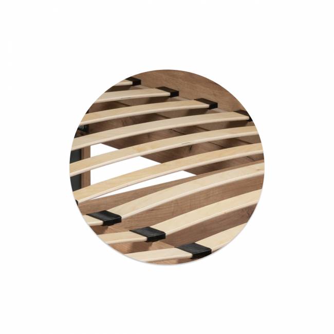 Кровать Тхан 180х200 дуб крафт золотой / антрацит