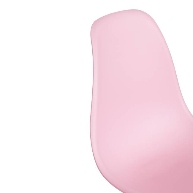 Стул CINDY (EAMES) (mod. 001) / 1 шт. в упаковке дерево бук/металл/сиденье пластик, 51x46x82.5см, светло-розовый/light pink Стул CINDY (EAMES) (mod. 001) / 1 шт. в упаковке дерево бук/металл/сиденье пластик, 51x46x82.5см, светло-розовый/light pink