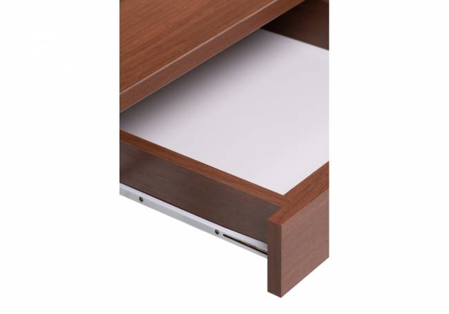 Туалетный столик Клео 3 черный / орех