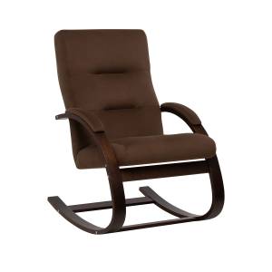 Кресло-качалка Leset Милано Орех текстура V23 молочный шоколад