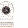 Стул Secret de Maison VICENZA (mod. PL08-7451RV) металл, 36*35*91 см, белый/плитка "калейдоскоп" (Комплект из 2 шт.) белый