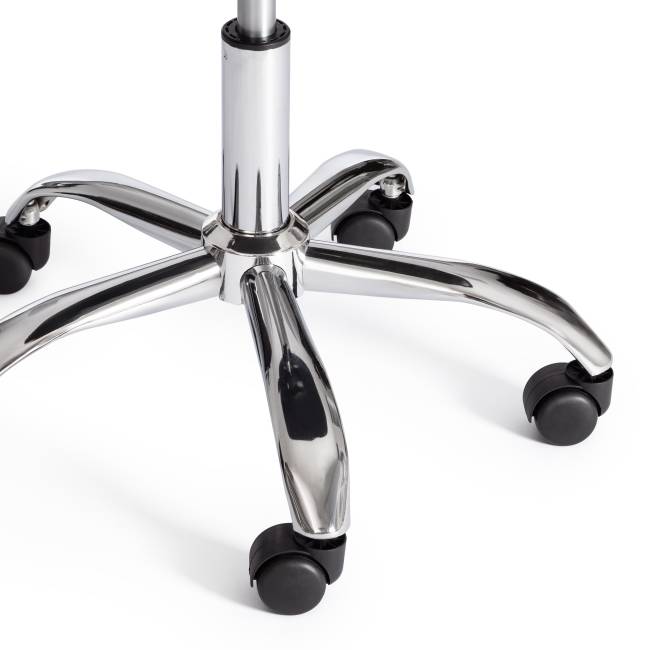 Кресло компьютерное Тулип/Tulip металл/пластик/PU, 58 x 47 x 97см, Black (черный) / Chrome (хром) черный металл/пластик/PU Кресло компьютерное Тулип/Tulip металл/пластик/PU, 58 x 47 x 97см, Black (черный) / Chrome (хром) черный металл/пластик/PU