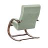 Кресло-качалка Leset Милано Орех текстура V14 бирюзовый