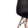 Стул барный Cindy Bar Chair (mod. 80-1) / 1 шт. в упаковке дерево бук/металл/пластик, 50 х 51 х 109 см, Black (Черный) 3010/ натуральный черный