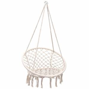 Кресло подвесное Фиби без подушки белый