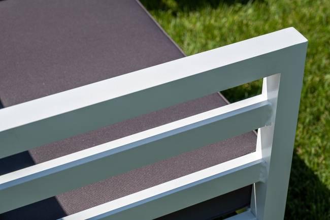 "Глория" модуль диванный правый, каркас из алюминия "Глория" модуль диванный правый, каркас из алюминия