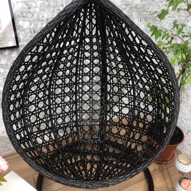 Подвесное кресло из искусственного ротанга "FRESCO", коричневый Подвесное кресло из искусственного ротанга "FRESCO", коричневый