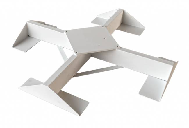 Зонт профессиональный двухкупольный 3.5х7 м Alu Double Starwhite белый, бордовый 3500х7000 мм Зонт профессиональный двухкупольный 3.5х7 м Alu Double Starwhite белый, бордовый 3500х7000 мм