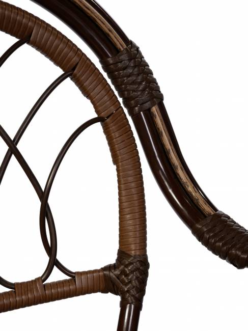 Стул Gavana (Гавана) из искусственного ротанга, орех