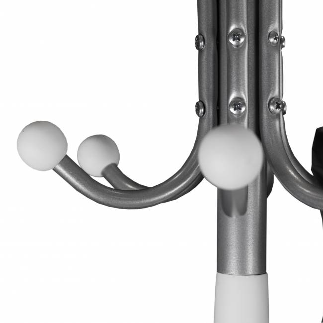 Вешалка напольная Д 2 металлик/ белый Вешалка напольная Д 2 металлик/ белый