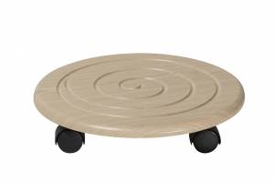 Комплект подставок напольных на колесах Калифорния Спираль, дуб Комплект подставок напольных на колесах Калифорния Спираль, дуб