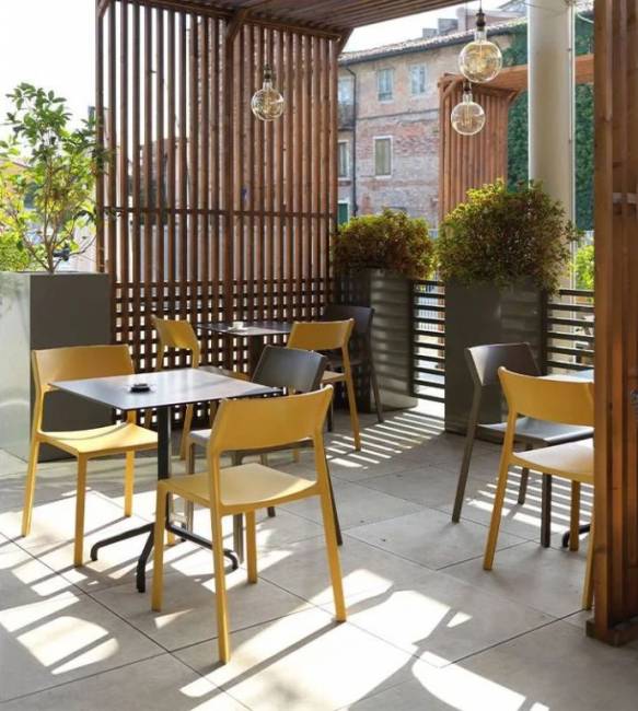 Стул пластиковый Trill Bistrot тортора 500х515х825 мм Стул пластиковый Trill Bistrot тортора 500х515х825 мм