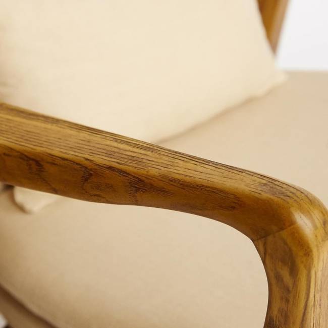 Кресло RETRO (mod.CD5020) дерево вяз, 64*73*85, Груша (№3) натуральный дерево вяз
