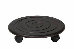 Комплект подставок напольных на колесах Калифорния Спираль, венге Комплект подставок напольных на колесах Калифорния Спираль, венге