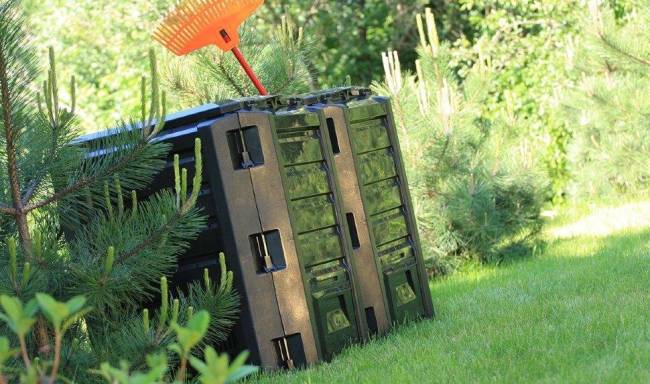 Компостер садовый 800 л MODULE IKSM800C-S411 черный