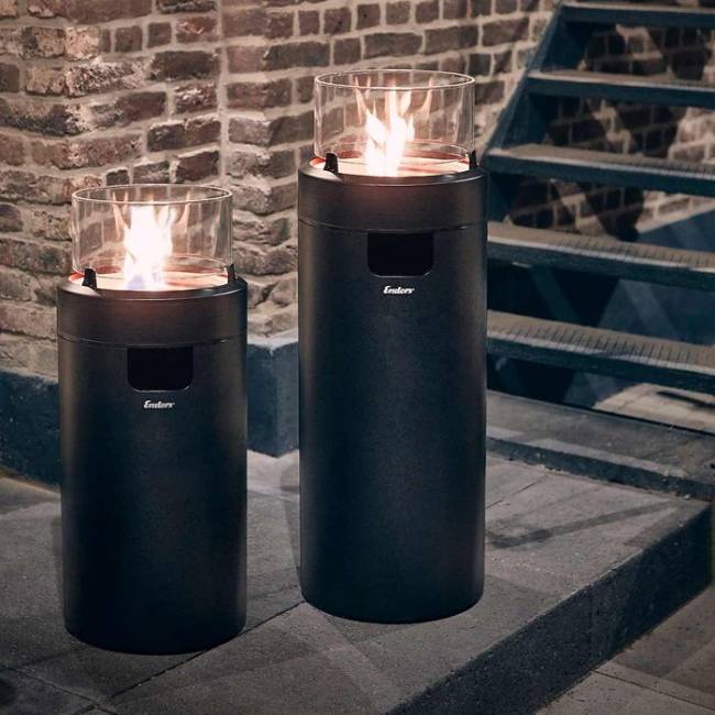 Уличный газовый обогреватель ENDERS NOVA LED L серый