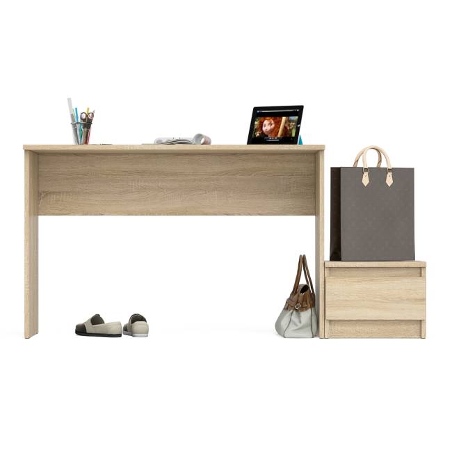 Стол письменный Мори с тумбой ТМП400.1 цвет дуб сонома Стол письменный Мори с тумбой ТМП400.1 цвет дуб сонома