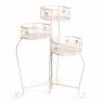 Цветочница Secret de Maison TRIO ( mod. PL08-9998 ) металл, 31х23х60см, antique white (Комплект из 2 шт.)