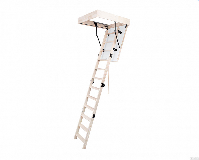 Чердачная складная лестница COMPACT TERMO 100х70