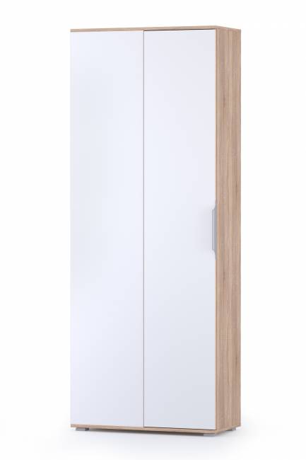 Шкаф угловой Куба Шкаф для одежды 13.137 цвет дуб сонома/белый премиум