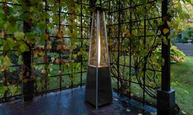 Уличный газовый обогреватель EVA из нержавеющей стали