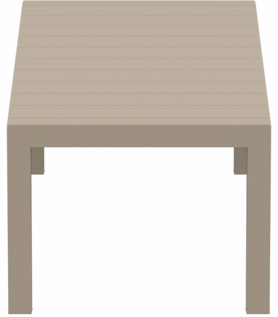 Стол пластиковый раздвижной Vegas Table Medium бежевый 1800-2200х1000х750 мм