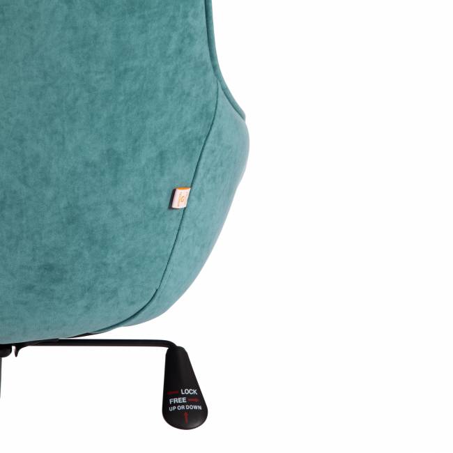 Кресло DUBLIN велюр Clermon, бирюзовый, 140 бирюзовый велюр Clermon