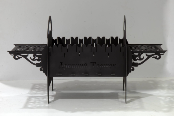 Мангал разборный "Кремлевский", сталь AISI304, 3мм Мангал разборный "Кремлевский", сталь AISI304, 3мм