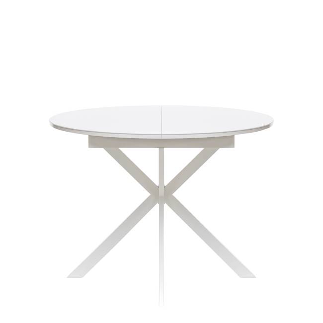 Стол раздвижной Leset Капри со стеклом Белый Стол раздвижной Leset Капри со стеклом Белый