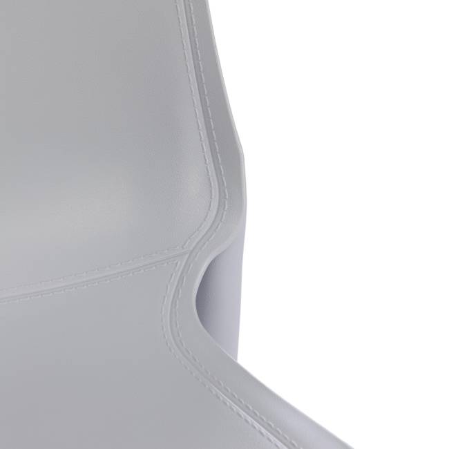 Стул GENIUS (mod 75) / 1 шт. в упаковке металл/пластик, 46x56x84cм, серый/ножки хром серый металл/пластик Стул GENIUS (mod 75) / 1 шт. в упаковке металл/пластик, 46x56x84cм, серый/ножки хром серый металл/пластик