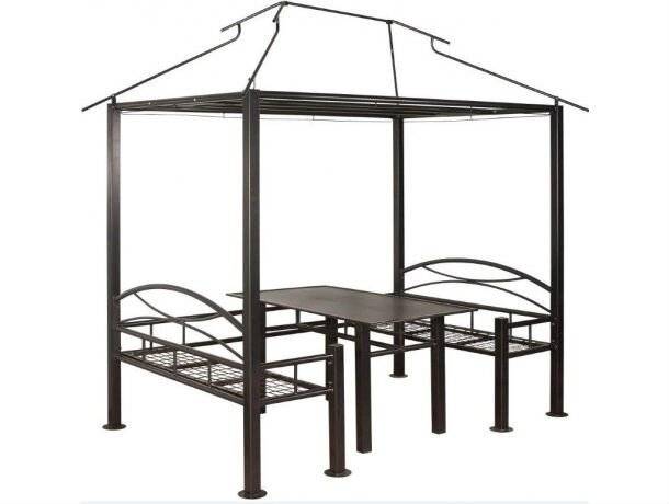 Дачная беседка "Уют" Зеленая Дачная беседка "Уют" Зеленая