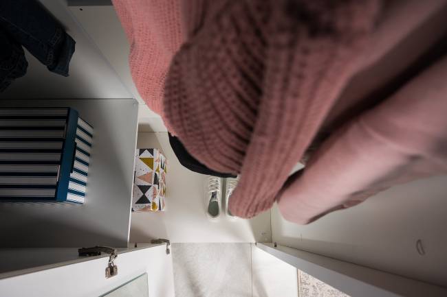 Шкаф угловой Джастин 13.229 цвет белый шагрень/дуб белый эксклюзив