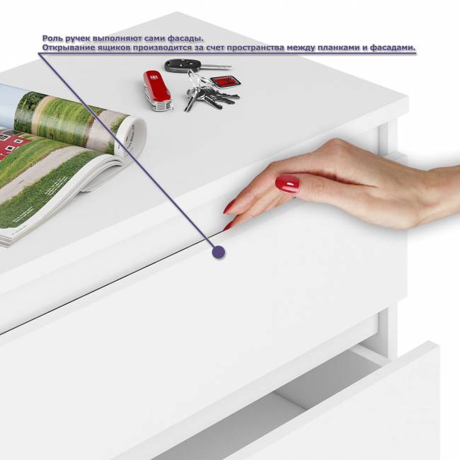 Большой комод на 6-ть ящиков Мори с компьютерным столом МС-1 левый и полка открытая на 900 цвет белый Большой комод на 6-ть ящиков Мори с компьютерным столом МС-1 левый и полка открытая на 900 цвет белый