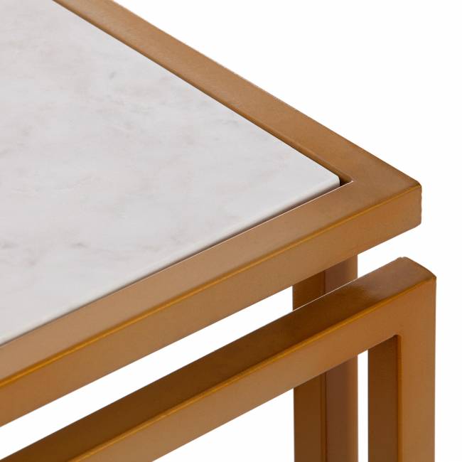 Столик кофейный Secret de Maison Кватро/Quattro (мод. 14153) алюминиевый сплав/мрамор, 41х41х41см, золотой/белый мрамор золотой/белый мрамор алюминиевый сплав/мрамор Столик кофейный Secret de Maison Кватро/Quattro (мод. 14153) алюминиевый сплав/мрамор, 41х41х41см, золотой/белый мрамор золотой/белый мрамор алюминиевый сплав/мрамор