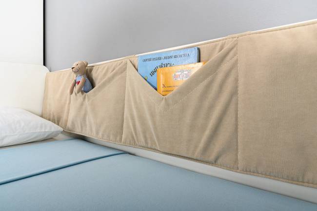 Детская кровать с ящиками для белья и шкафом для детской одежды Эйп цвет белый/дуб белый Детская кровать с ящиками для белья и шкафом для детской одежды Эйп цвет белый/дуб белый