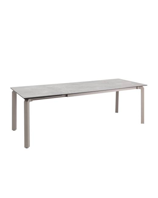 Стол обеденный Varden раскладной 180-240х90 см керамика серый