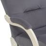 Кресло-качалка Leset Дэми Слоновая кость V32 серый